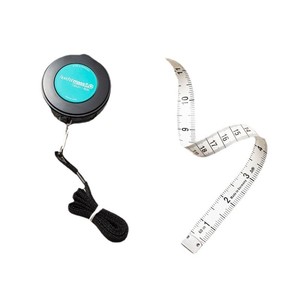Mètre Ruban Auto-Enroulant Techman & Co 3m Métrique avec Verrouillage Automatique, Lame en Plastique et Embout à Crochet pour Mesure de Taille et Vêtements - Product Image 3