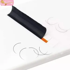 Ruthkey 12 Fili di Ciglia Finte in Visone Sintetico 007 015mm Curvatura C D, Extension Ciglia Individuali Lunghe Naturali Fatte a Mano, Forniture per Ciglia - Product Image 4
