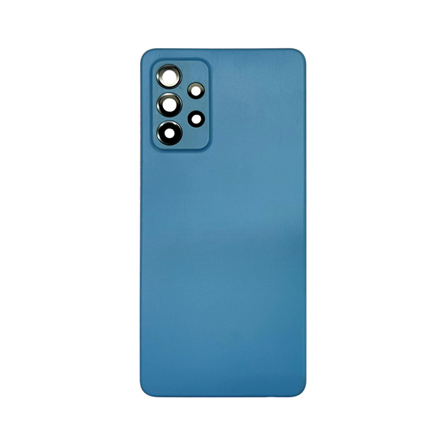 Phone Back Battery Cover for Samsung Galaxy A52 Rear Case Door Housing Replacement Plastic Door Housing Frame Style Parts