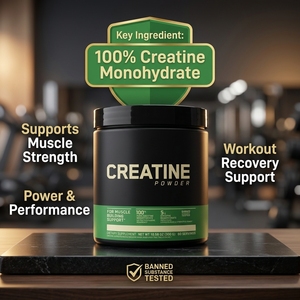 Prezzo all'ingrosso 0DM/OEM - Integratore Muscolare Esplosivo da 300g di Creatina Monoidrato Pura Biologica per Adulti - Potenziatore Muscolare Sportivo - Product Image 2