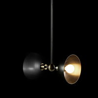 Luces LED Colgantes de Piedra de Mármol para Sala de Estar, Candelabro de Lujo, Alabastro Dorado Español, Colgante de Techo Pequeño