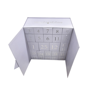 Cartón personalizado de lujo púrpura, paquete vacío, caja rígida misteriosa, <span class=keywords><strong>comprar</strong></span> cajas sorpresa - Product Image 3