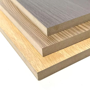 Nguyên liệu gỗ sợi MDF cho phòng ăn và khách sạn chống ẩm 3mm đến 18mm Độ dày <span class=keywords><strong>hardboard</strong></span> cho hội thảo và tủ - Product Image 4