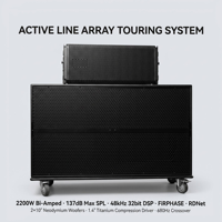 Hdl30a Enceintes Line Array Actives, Enceinte de sonorisation, Système de sonorisation PA, Enceinte professionnelle, Enceinte DJ, Double 10 pouces