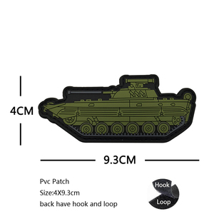 عالية الجودة PVC BABAYAGA 3D قلم رصاص قبضة لينة المطاط شارة مطرزة التقنيات تصميم جديد على ظهره هوك حلقة التصحيح - Product Image 4
