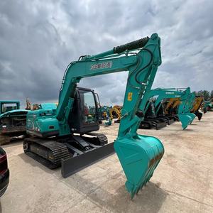 Usado Japão Original 7.5 Ton Kobelco SK75C Escavadeira SK120 130 135 140 200D 210 350-8 Escavadeira de Esteiras Hidráulica para Venda - Product Image 2