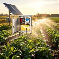 Système d'irrigation solaire YOYONGAGRI, télécommande, équipement d'irrigation automatique pour les champs extérieurs