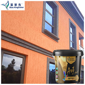 Peinture Graffiato de Luxe Revêtement Acrylique Premium avec Texture Plate-Moyenne et Film de Peinture Riche, Style Graffiato pour les Murs des Hôtels et des Villas - Product Image 2