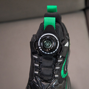 Boys 'ayakkabı rahat dönen düğme yumuşak taban su geçirmez kaymaz spor koşu ayakkabıları erkek ve çocuk için - Product Image 5