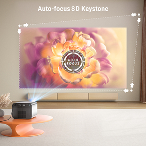 Projecteur de cinéma maison stéréo karaoké BYINTEK UFO R90 2200 ANSI Haute luminosité DLP 4K Projecteur de cinéma maison avec microphone - Product Image 5