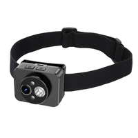 Enregistreur de caméra de sport monté sur la tête à résolution 1080P Vision nocturne grand angle 120 ° 4K pour la photographie aérienne de moto MicroSD