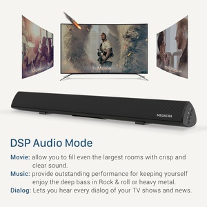 2.0 <span class=keywords><strong>canale</strong></span> 100W TV Sound Bar Home Theater Surround sistema audio con telecomando per un'esperienza <span class=keywords><strong>di</strong></span> visione TV ottimale - Product Image 5