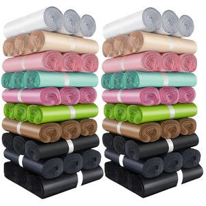 Sacchetti postali personalizzati personalizzati basso MOQ Poly pacchetto di spedizione per scarpe di abbigliamento calzini in plastica riciclata per la spedizione espressa cosmetici - Product Image 5