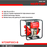 Pompe à eau diesel haute pression 11HP 8.6KW 3 pouces 499cc de qualité supérieure pour l'agriculture – Vente en gros