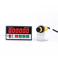 Compteur de longueur numérique électrique NGTENGLO avec relais et sortie de contrôle, affichage LED 6 chiffres, usage industriel, 90-260V AC/DC