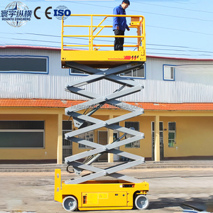 Platform Kerja Udara 320kg Self Propelled Hydraulic <span class=keywords><strong>Scissor</strong></span> <span class=keywords><strong>Lift</strong></span> Platform Table 10m Electric <span class=keywords><strong>Scissor</strong></span> <span class=keywords><strong>Lift</strong></span> <span class=keywords><strong>Truck</strong></span> - Product Image 6