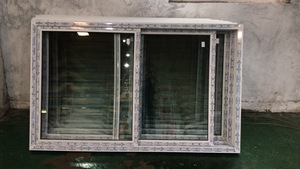 Satılık parça ile <span class=keywords><strong>LG</strong></span> Hausy Fashional beyaz UPVC sürgülü plastik pencere - Product Image 3