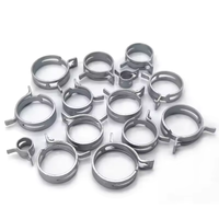 Collier de serrage à ressort en acier de style japonais de haute qualité pour tubes de carburant, d'huile et d'air, vente en gros d'usine