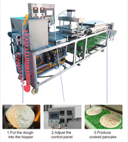 Machine à cuire les roti, les chapatis et les tortillas entièrement automatique, haute capacité, moteur 21 kW, pour usage domestique
