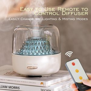 Siêu âm tạo độ ẩm đêm đèn 7 màu sắc thay đổi hương thơm khuếch tán 200ml điện làm mát không khí hương thơm mát sương tạo độ ẩm - Product Image 5