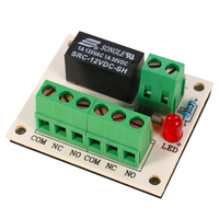 Módulo de Relé Extendido de Doble Conversión PLC 12VDC para Control de Acceso, Conexión NO/NC/COM, Suministro a Granel