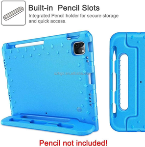 HGD Best EVA Kids Tablet Covers & Cases for 7th 8th 9th Generation Tablet case for iPad 10.2 Inch 2021/2020/2019 with <b>Pen</b> Holder - Product Image 6