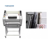 Machine à façonner les pains français et les baguettes pour hot-dogs, mouleuse de pain automatique motorisée, rouleau à pâte pour la fabrication de la pâte