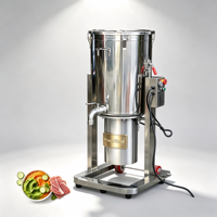 Mixeur Électrique Hachoir à Viande et Légumes, Mélangeur d'Oignons, d'Ail et de Gingembre, Robot Culinaire, Coupe-Légumes, Hachoir à Maïs, Moteur 3kW, Alimentation 220V/380V