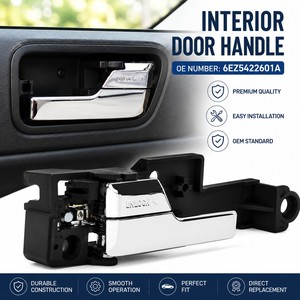 Manija de Puerta Interior OE 6EZ5422601A, Delantera Izquierda, Lado del Conductor, para Ford Fusion, Lincoln MKZ, Mercury Milan - Product Image 1