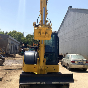 Mini-excavatrice Komatsu PC55 d'occasion, excavatrice Komatsu pour travaux municipaux, aménagement paysager, économique, haute qualité, fiable. - Product Image 3