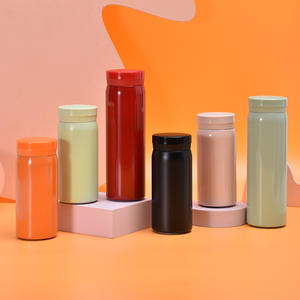 Mini termo de acero inoxidable 304, tamaño de bolsillo pequeño clásico para uso portátil al aire libre, 6-12 horas de aislamiento térmico pequeño - Product Image 2