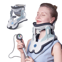 Attelle de soutien du cou / Collier cervical médical souple gonflable / Dispositif de traction cervicale pneumatique pour le dropshipping