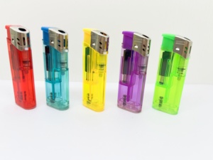 Briquets à gaz en plastique bon marché briquet à flamme au butane de cuisine rechargeable briquet électronique cool en gros Unique de Chine - Product Image 5