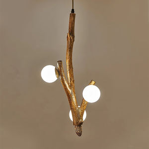 Résine Animal Lustre Hibou pour Maison Hôtel Villa Chambre Décoration Café Bar Américain Rétro Style Industriel Pastorale Pendentif Lumière - Product Image 4