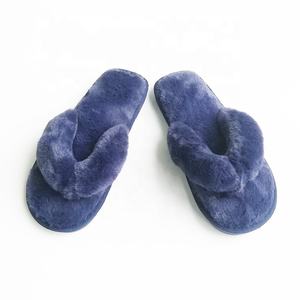 Morbido peluche <span class=keywords><strong>flip</strong></span> <span class=keywords><strong>flop</strong></span> inverno pistone dell'interno per le donne - Product Image 5