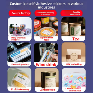 Reklam Bilgileri ile Özelleştirilmiş Logo Yapışkanlı Tekli Kesim Özel Şekilli Isıya Duyarlı Promosyon Vinil Etiketler - Product Image 4