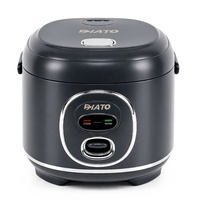 Cuisinière à riz mécanique 1,5 L avec cuve antiadhésive, fonction maintien au chaud, pour usage domestique, vente en gros, 220 V