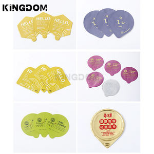 Rouleau de <span class=keywords><strong>film</strong></span> de thermoscellage personnalisé <span class=keywords><strong>film</strong></span> de couverture de gelée de yaourt de qualité alimentaire facile à déchirer <span class=keywords><strong>film</strong></span> d'étanchéité en feuille d'aluminium - Product Image 3