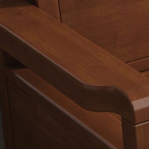 Sofá Cama Plegable Funcional de Diseño Sencillo de Fábrica, Sofá Cama de Madera con Cajones de Almacenamiento para Sala de Estar - Product Image 4