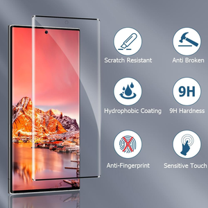 Protection d'écran incurvée en verre trempé 3D avec colle intégrale pour Samsung S23 <span class=keywords><strong>S22</strong></span> S21 <span class=keywords><strong>Ultra</strong></span> Google <span class=keywords><strong>Pixel</strong></span> 6 <span class=keywords><strong>7</strong></span> <span class=keywords><strong>Pro</strong></span> - Product Image 3