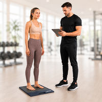 Scanner portable de semelles orthopédiques en gros avec capteur piézorésistif et écran externe pour diagnostic plantaire