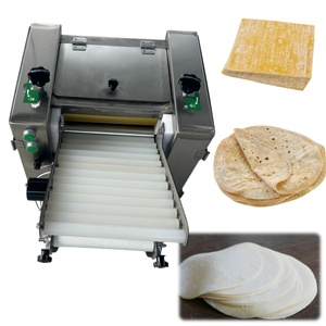 Machine de fabrication de roti personnalisée Machine de fabrication de peau Lumpia entièrement automatique et facile à utiliser Machine à peau de boulette préférée <span class=keywords><strong>du</strong></span> chef - Product Image 2