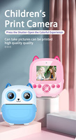 Videocámara HD 1080P, Cámara Digital Infantil, Juguetes para Niños, Cámara para Selfies, Cámara Instantánea para Niños Pequeños
