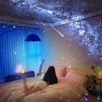Projecteur d'étoiles Youkela, rotation à 360°, projecteur de nébuleuse, veilleuse, musique Bluetooth, projection 1080P, jouet lumineux pour la décoration de la chambre