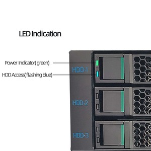 5托架NAS模块化存储服务器机箱3U4U机架<span class=keywords><strong>3</strong></span>*5.25光盘安装5*<span class=keywords><strong>3</strong></span>.5硬盘模块化适配器NAS 5托架，用于库存<span class=keywords><strong>3</strong></span>.5硬盘 - Product Image 5