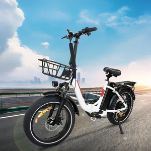 도매 하이 퀄리티 전기 산악 자전거 500w 미니 전기 도시 자전거 오토바이 20 인치 지방 타이어 ebike