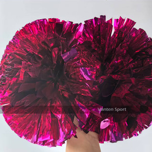 <span class=keywords><strong>Pompones</strong></span> Metálicos <span class=keywords><strong>de</strong></span> Fábrica <span class=keywords><strong>para</strong></span> Animadores Profesionales, Mango <span class=keywords><strong>de</strong></span> Bastón con Banda Elástica <span class=keywords><strong>para</strong></span> Uso Escolar Juvenil y Adulto - Product Image 2