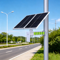 Système d'énergie solaire DC5V 12V pour caméra de sécurité CCTV, kit d'énergie solaire hors réseau étanche pour extérieur, batterie au lithium, montage sur poteau