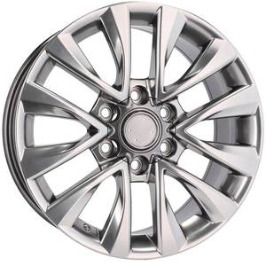 Jante en alliage de passager 18x8 <span class=keywords><strong>pouces</strong></span> foncé brillant 6x139.7 pour TOYOTA Hilux Hiace pour <span class=keywords><strong>FORD</strong></span> <span class=keywords><strong>Ranger</strong></span> III pour LEXUS GX - Product Image 5