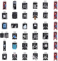 Aissmartlink untuk UNO Raspberry Pi 4 Pi 3.3b +,RPi A,Model B,B + Robot proyek 37 Sensor modul Starter bermacam-macam Kit